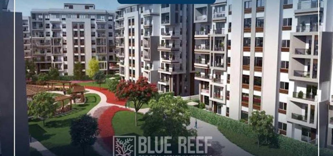 Apartment in Bleu Vert, New Capital City, Egypt, 3 bedrooms, 146 sq.m. No. 3848 - 1