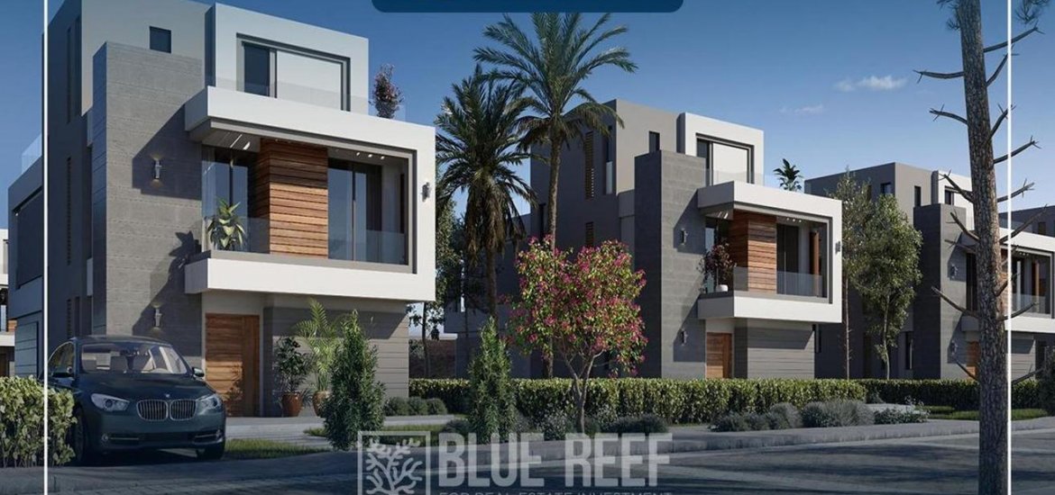 Townhouse in New Capital Compounds, New Capital City, Egypt, 3 bedrooms, 230 sq.m. No. 3057 - 3