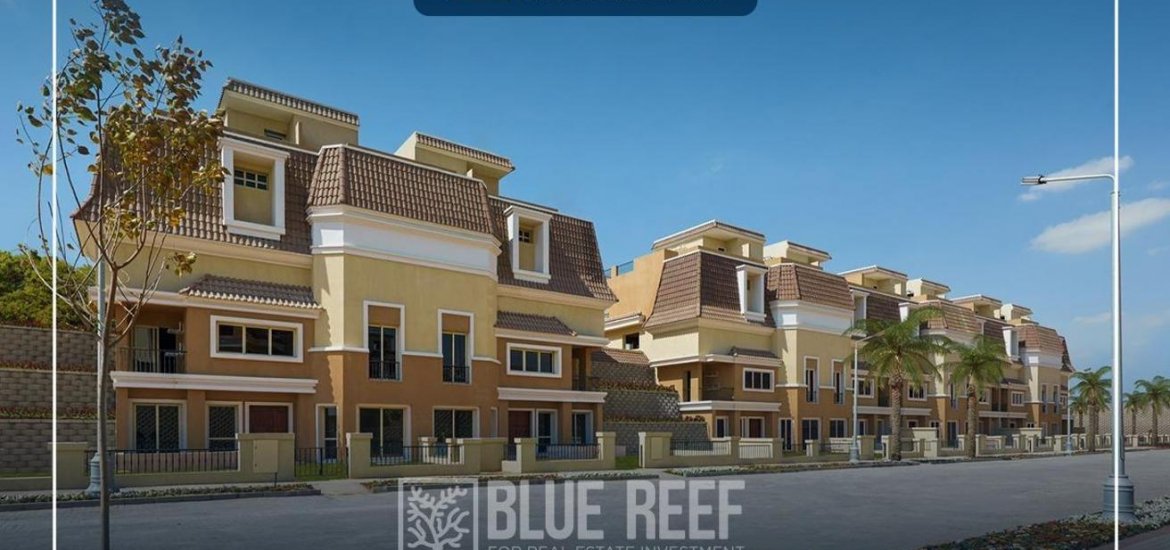 Villa in Sarai, New Cairo, Egypt, 4 bedrooms, 239 sq.m. No. 4519 - 9