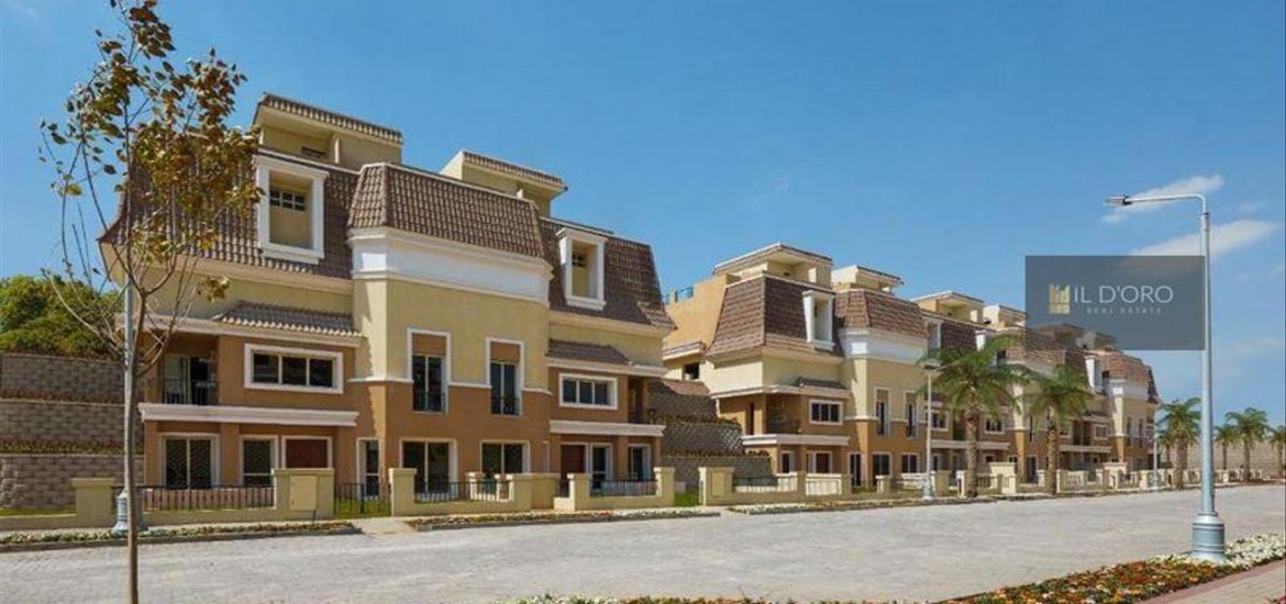 Villa in New Cairo, Egypt, 4 bedrooms, 212 sq.m. No. 6196 - 1